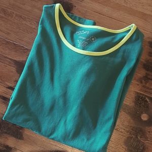 June & January Grown Up SS Two-toned Tee. Sz L.